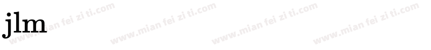 jlm cmr10bttf字体转换